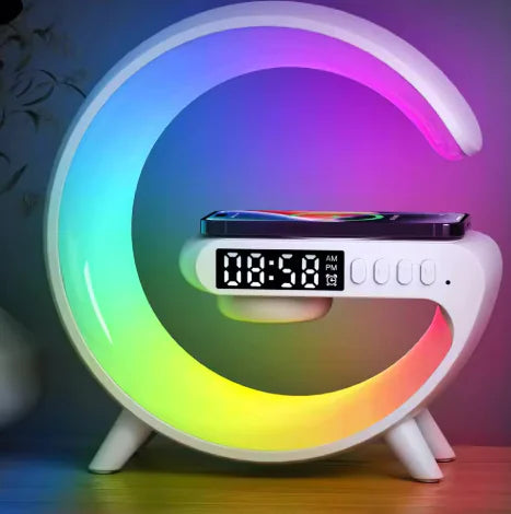 LuzVibe™: Lámpara LED Inalámbrica con Altavoz Bluetooth